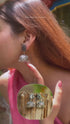 Morni Ghungroo Studs by The Earth Store – Traditional Bell Design with Cultural Elegance